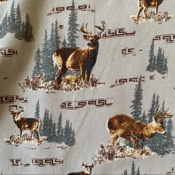Cabela’s Deer Theme Cotton Pique Men’s Shirt - Picture 4 of 9